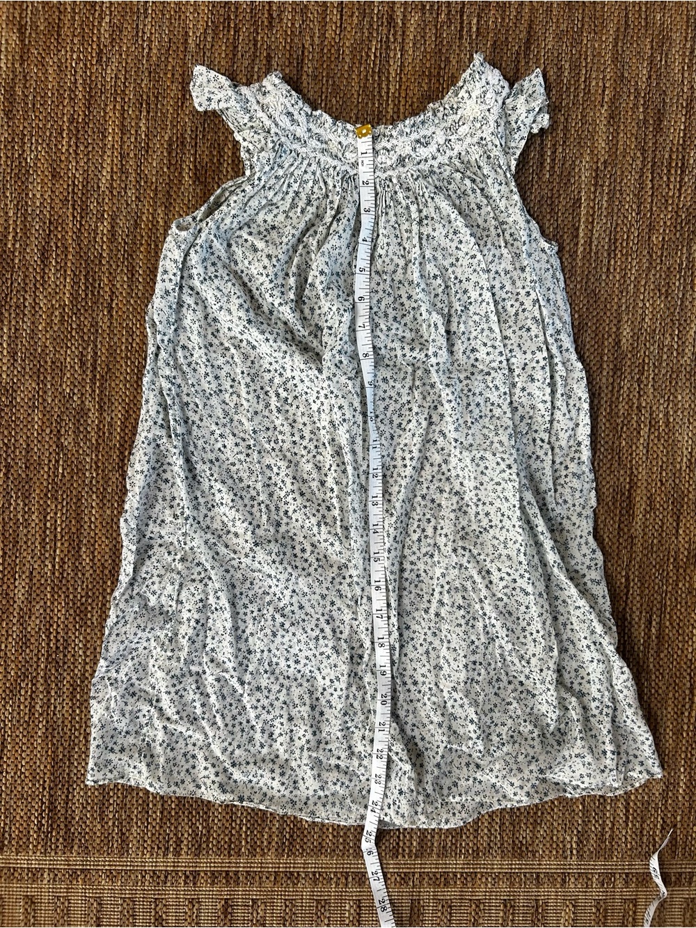 Doen girls ruffle sleeve floral dress | girls size 6 - Picture 7 of 7